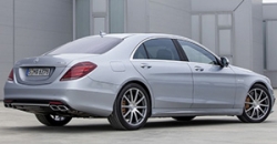 Mercedes-Benz S 63 AMG 2017 rear view